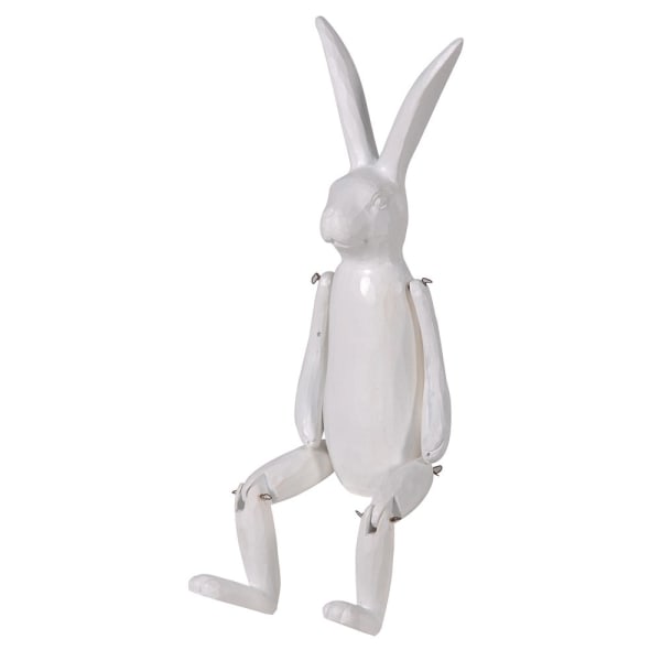 White jointed Rabbit – Duilleog Interiors